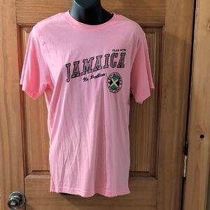 Pink Jamaica Graphic T-Shirt